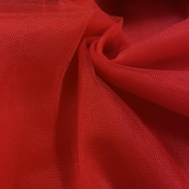 Veil Tulle - Light Red