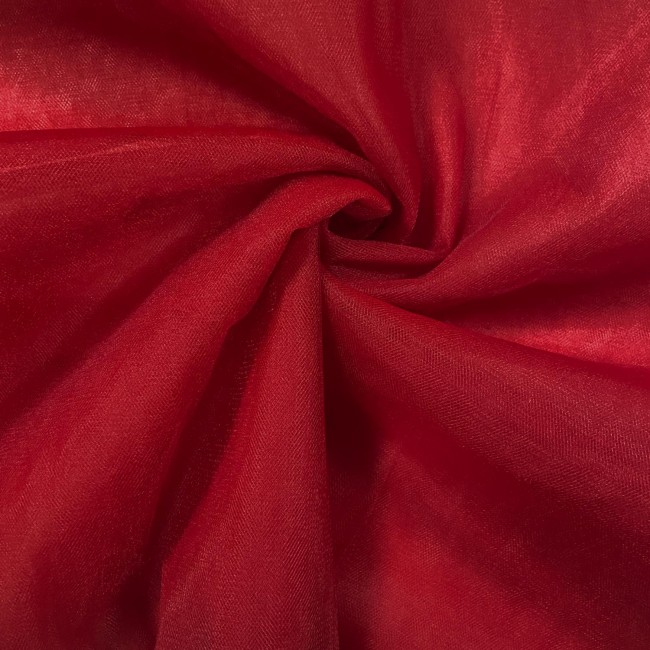 Veil Tulle - Dark Red