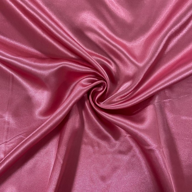 Satin Fabric - Dark Pink
