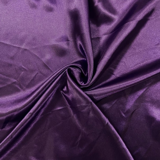 Satin Fabric - Dark Violet