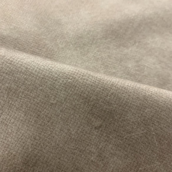 Upholstery Fabric Terra Velour - Beige