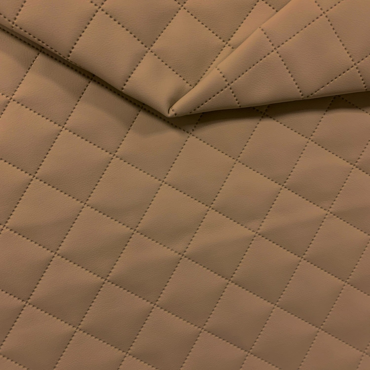 Quilted eco-leather