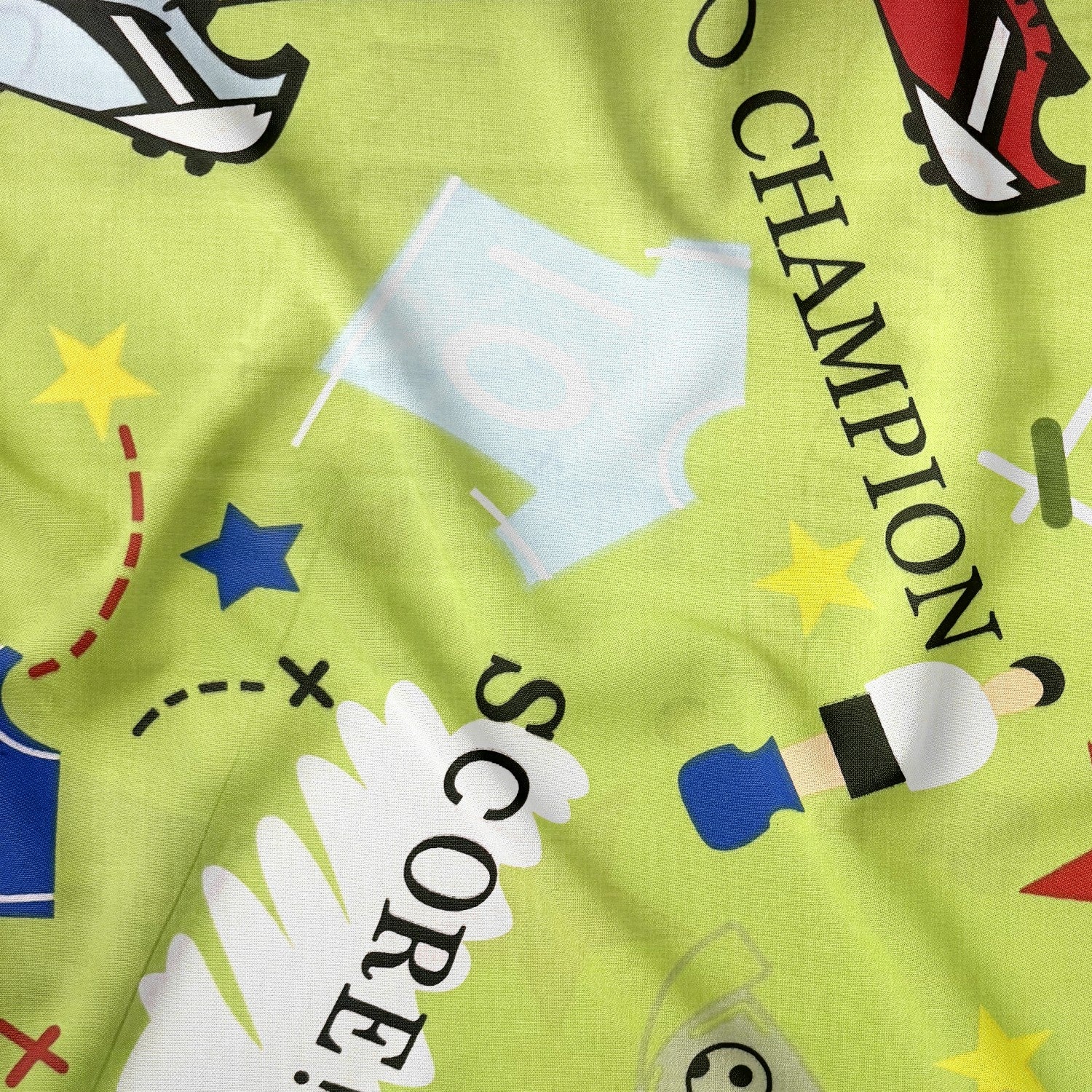 Cotton Fabric - Football Dream Team