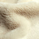Soft Knitted Faux Fur Fabric CORTO - Beige
