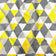 Cotton Fabric - Big Honey Triangles