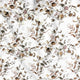 Cotton Fabric - Brown Eucalyptus