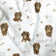 Cotton Fabric - Cavalier, White