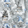 Cotton Fabric - Christmas Gnomes Blue