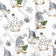 Cotton Fabric - Christmas Gnomes and gadgets