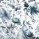 Cotton Fabric - Green Hibiscus