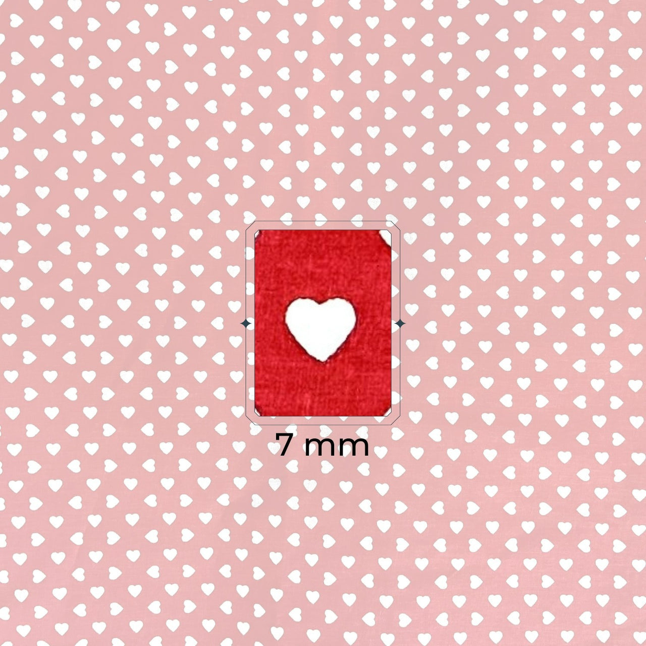 Cotton Fabric - Hearts