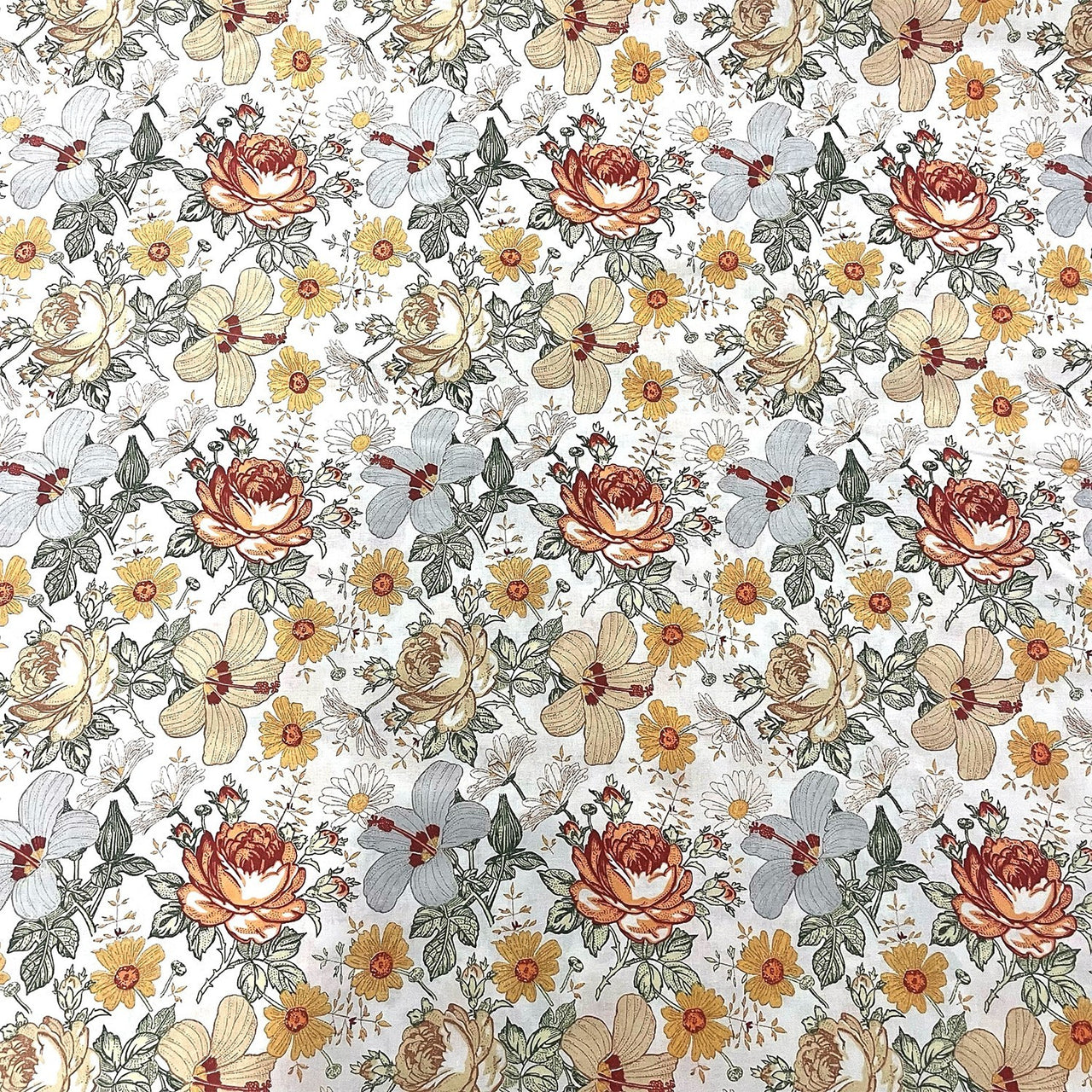 Cotton Fabric - Magic Gardens
