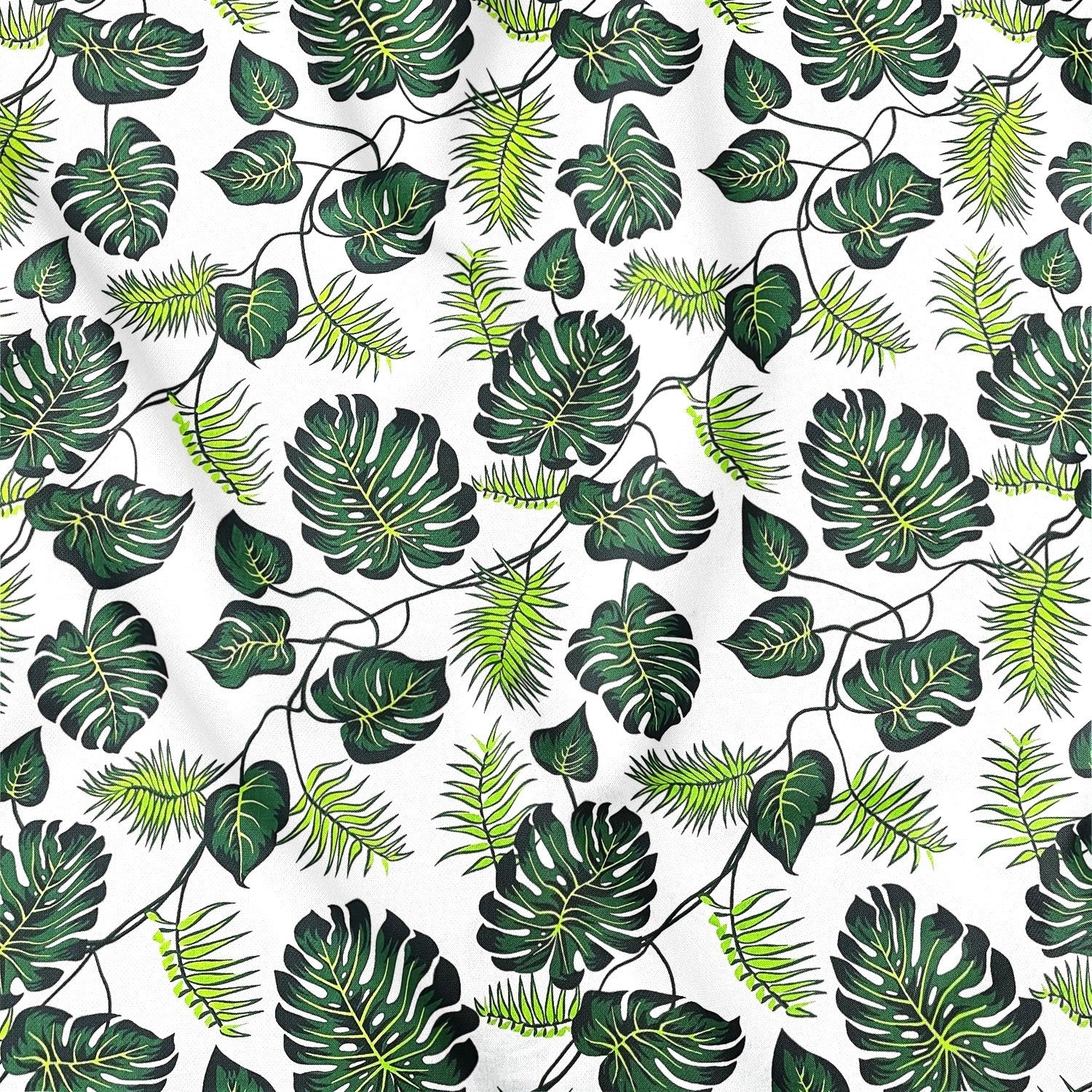 Cotton Fabric - Mini Monstera Jungle