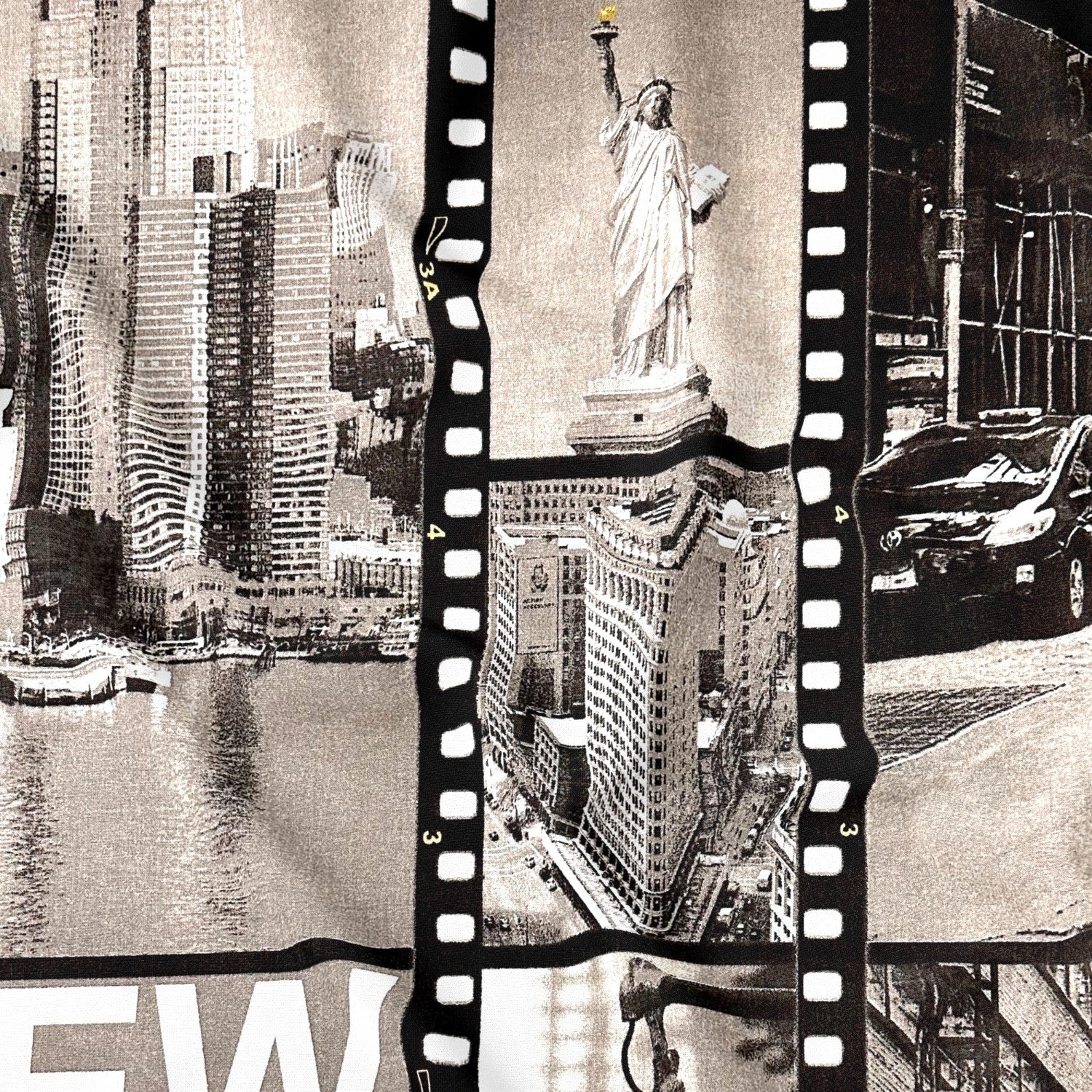 Cotton Fabric - New York