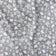 Cotton Fabric - Pirate Skulls on Grey