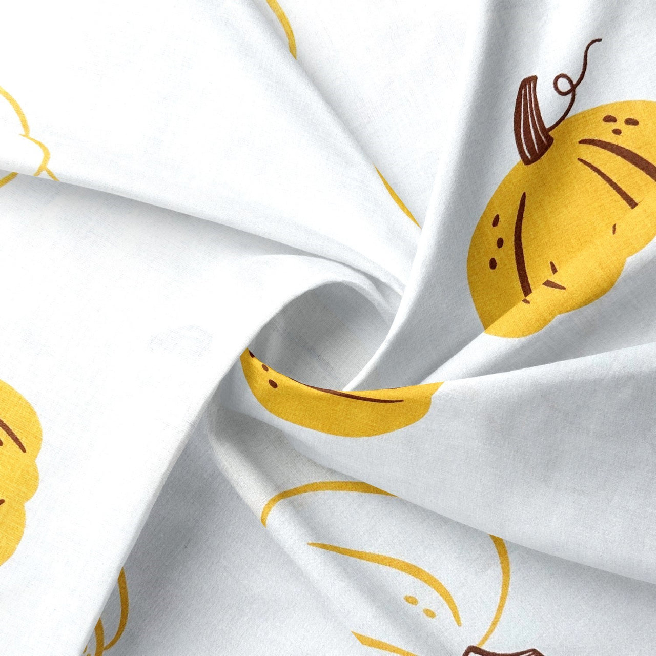Cotton Fabric - Pumpkins