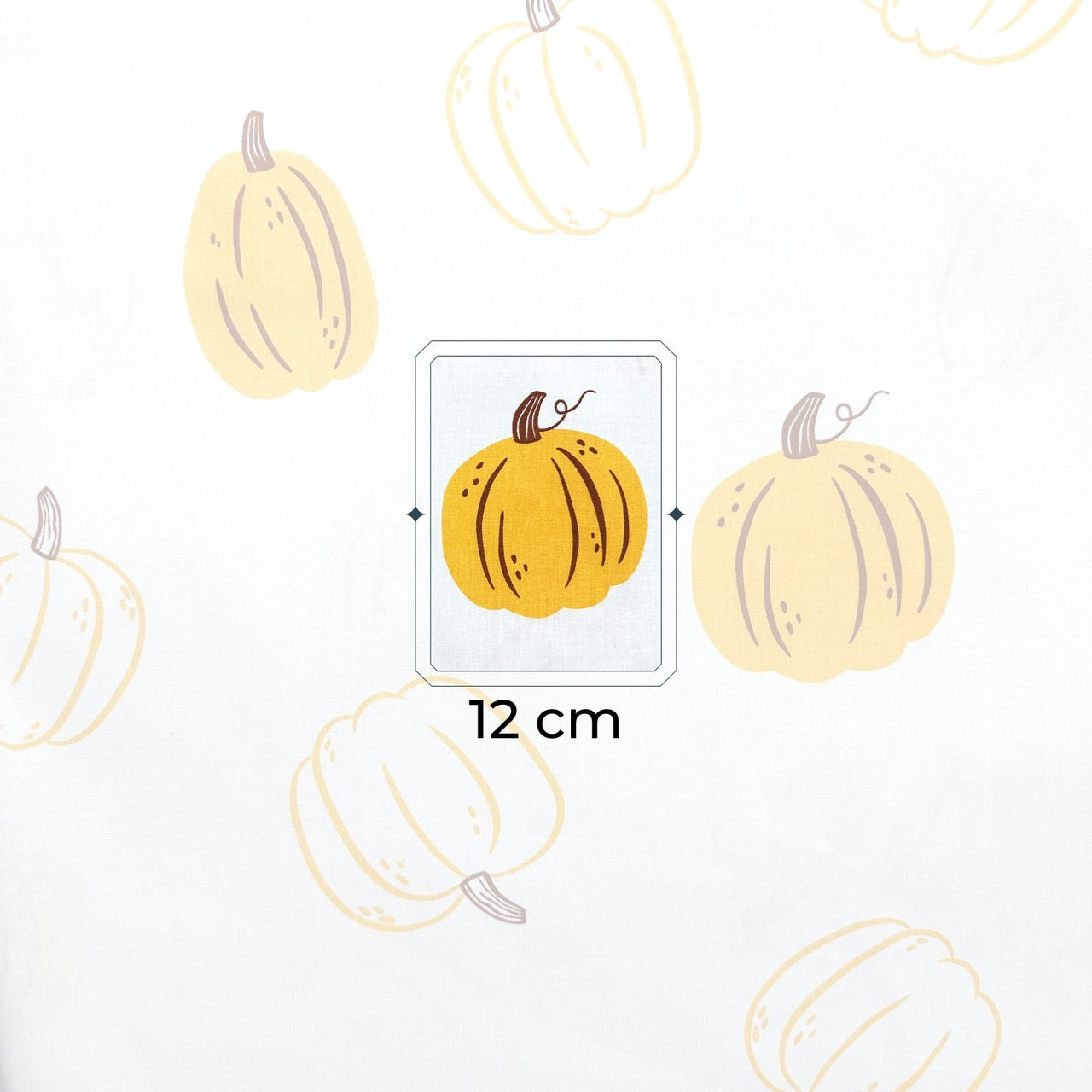 Cotton Fabric - Pumpkins