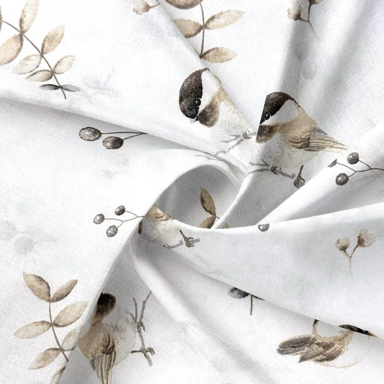 Cotton Fabric - Sparrow