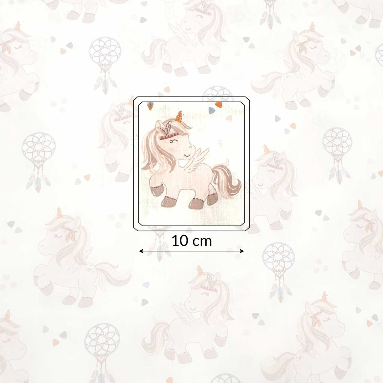 Cotton Fabric - Unicorns and catchers