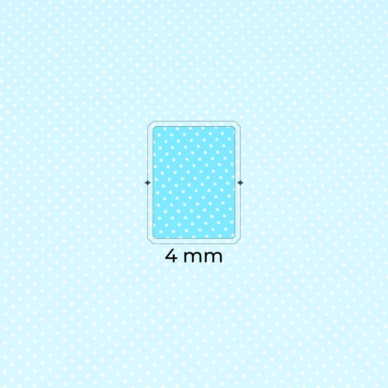 Cotton Fabric - White polka dots on turquoise