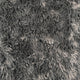 Knitted Shaggy Fabric - Graphite