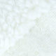 Knitted Sheep Wool Fur Fabric - White