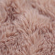 Upholstery Fabric MIKA Long Pile Faux Fur - Dusty Pink
