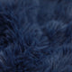 Upholstery Fabric MIKA Long Pile Faux Fur - Navy Blue