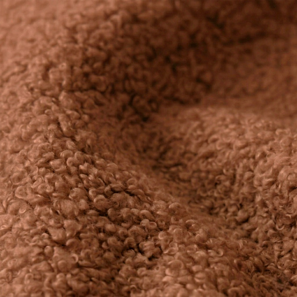 Upholstery Fabric TEDDY Soft BOUCLÉ - Rust
