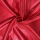 Satin Fabric - Red