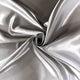 Satin Fabric - Silver