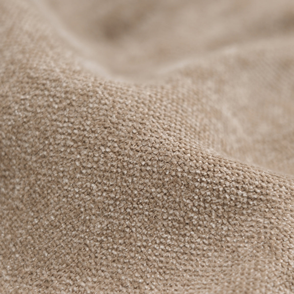 Chenille Upholstery Fabric STORM - Latte
