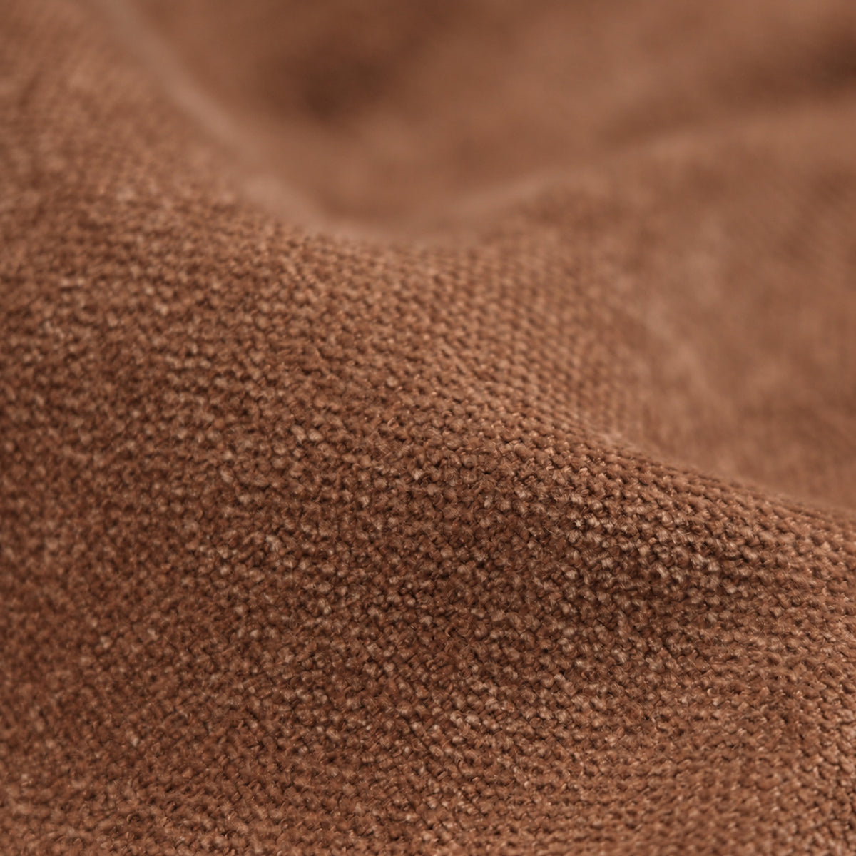 Chenille Upholstery Fabric STORM - Rust