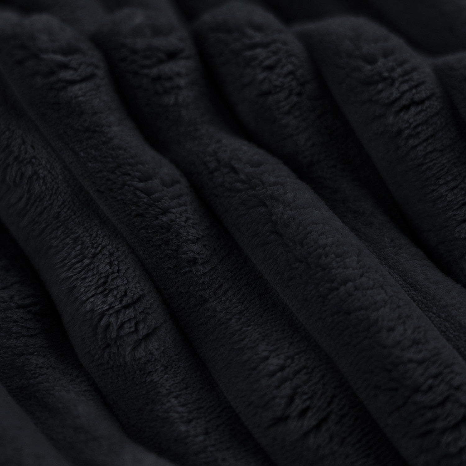 Upholstery Fabric TILIA Velour - Black