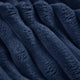 Upholstery Fabric TILIA Velour - Navy Blue