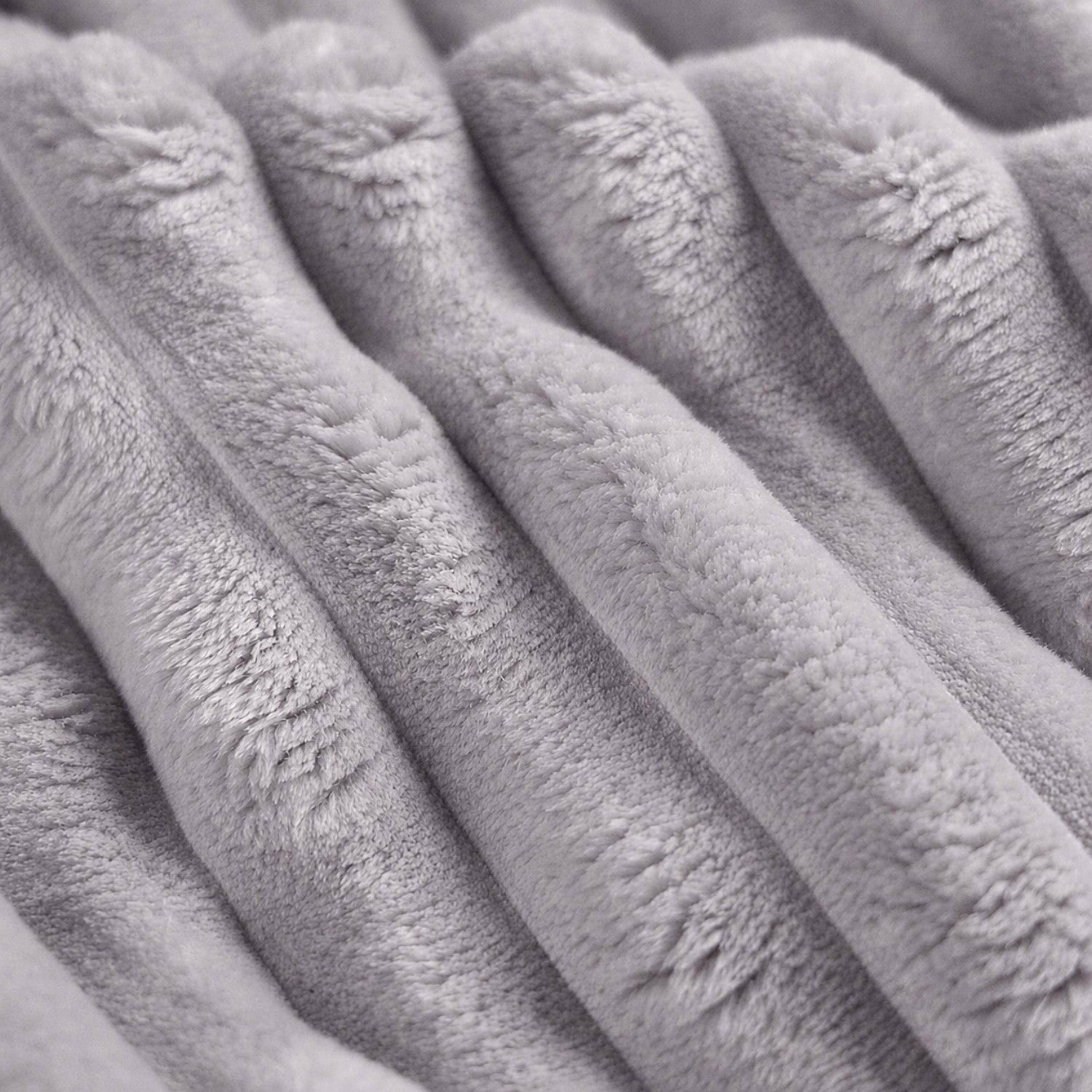 Upholstery Fabric TILIA Velour - Light Grey