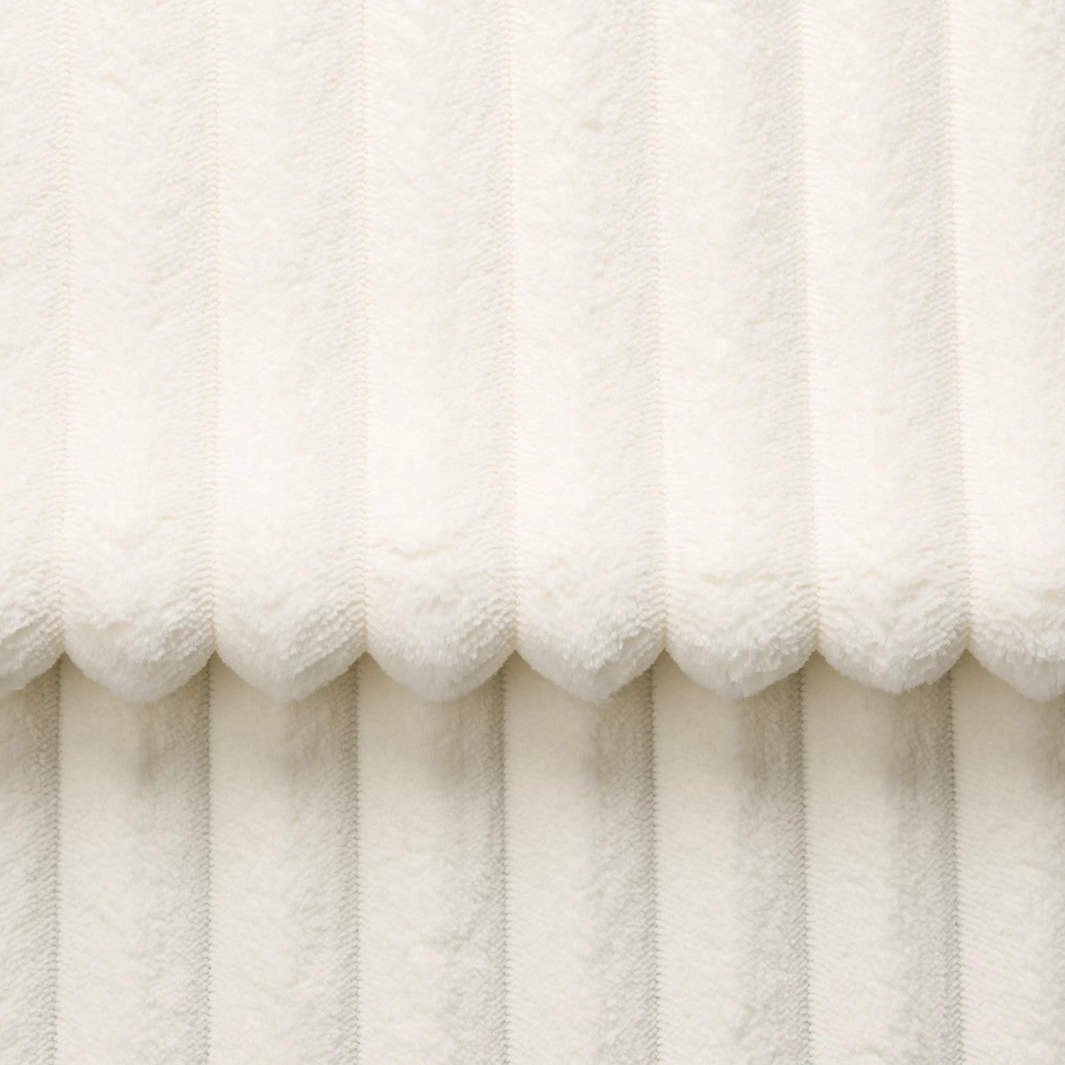 Upholstery Fabric AMBIENCE Velour - Ecru