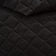 Upholstery Fabric Quilted Microfiber Diamond 5x5 - Black