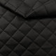 Upholstery Fabric Quilted PU Leather Diamond 5x5 - Black