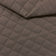 Upholstery Fabric Quilted PU Leather Diamond 5x5 - Elephant