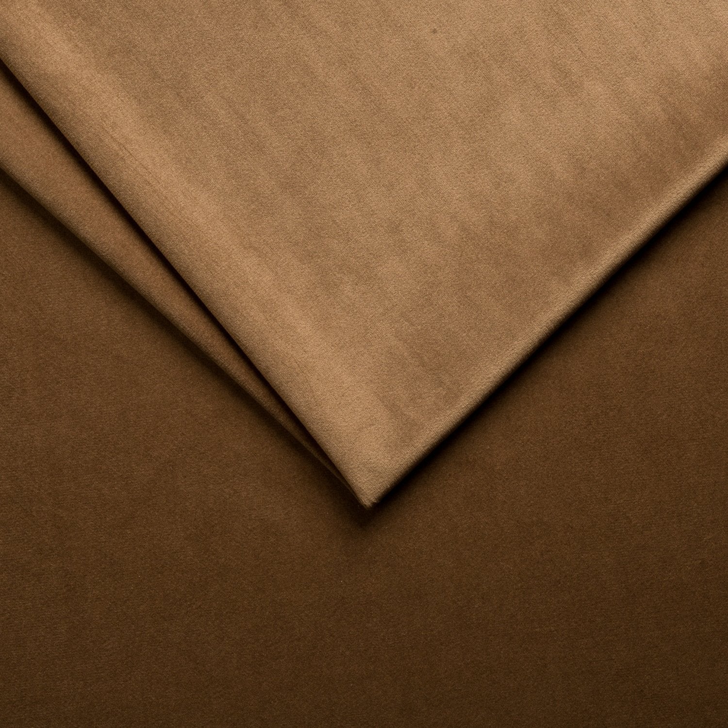 Upholstery Fabric RIVIERA Velour - Tobacco