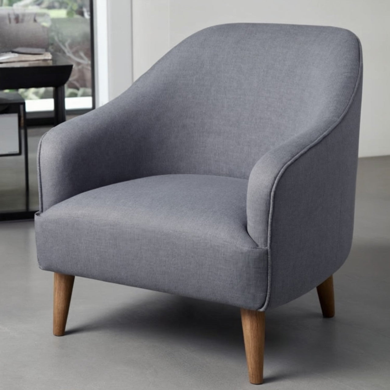 Upholstery Fabric SWING Velour - Grey
