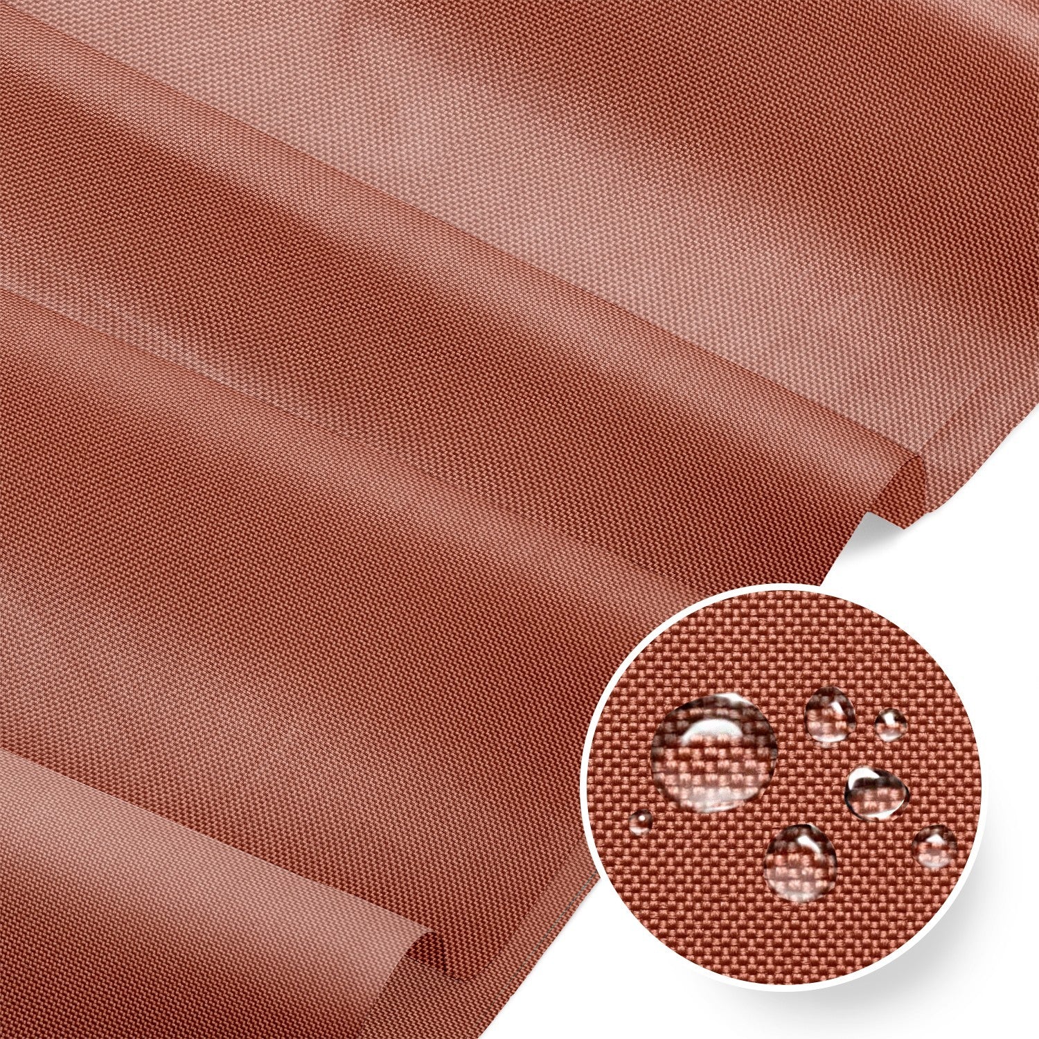Water Resistant Fabric Oxford - Coral
