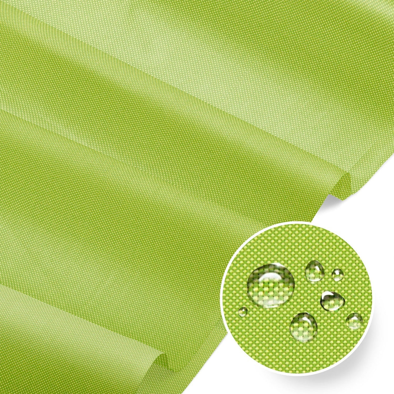 Water Resistant Fabric Oxford - Green Apple