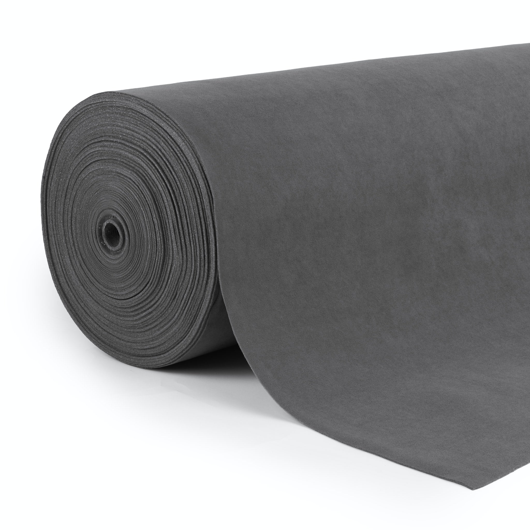 Automotive Velour Headliner Fabric - Dark Grey