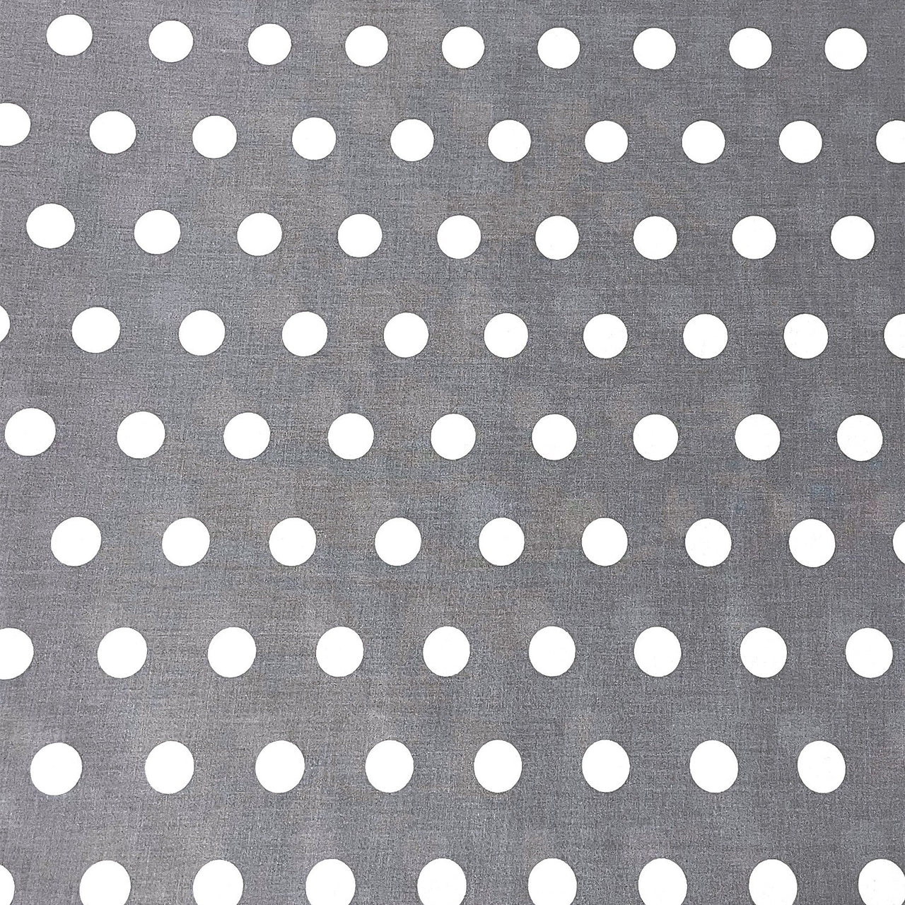 Cotton Fabric - Grey Dots 2.5 cm - PINaPIN