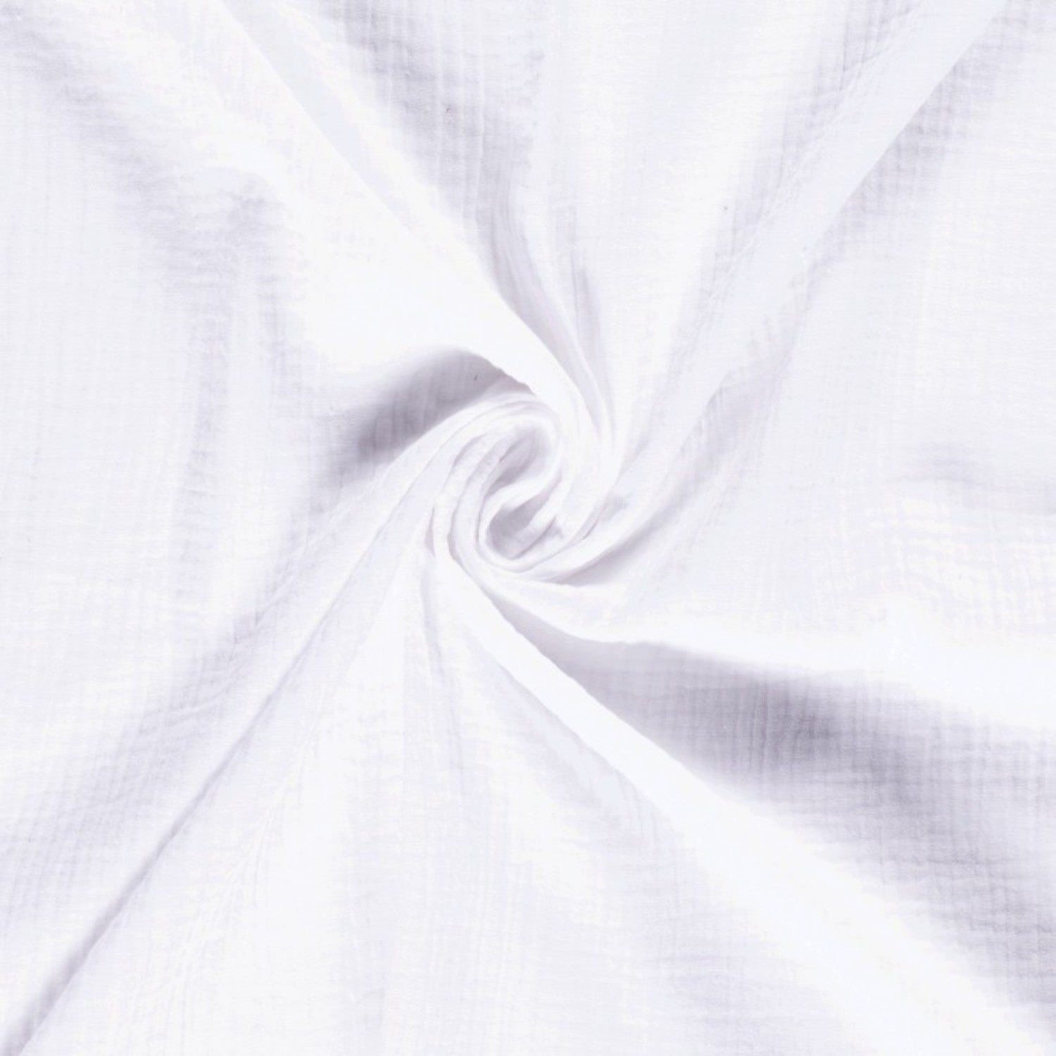 Cotton Double Gauze Muslin - White