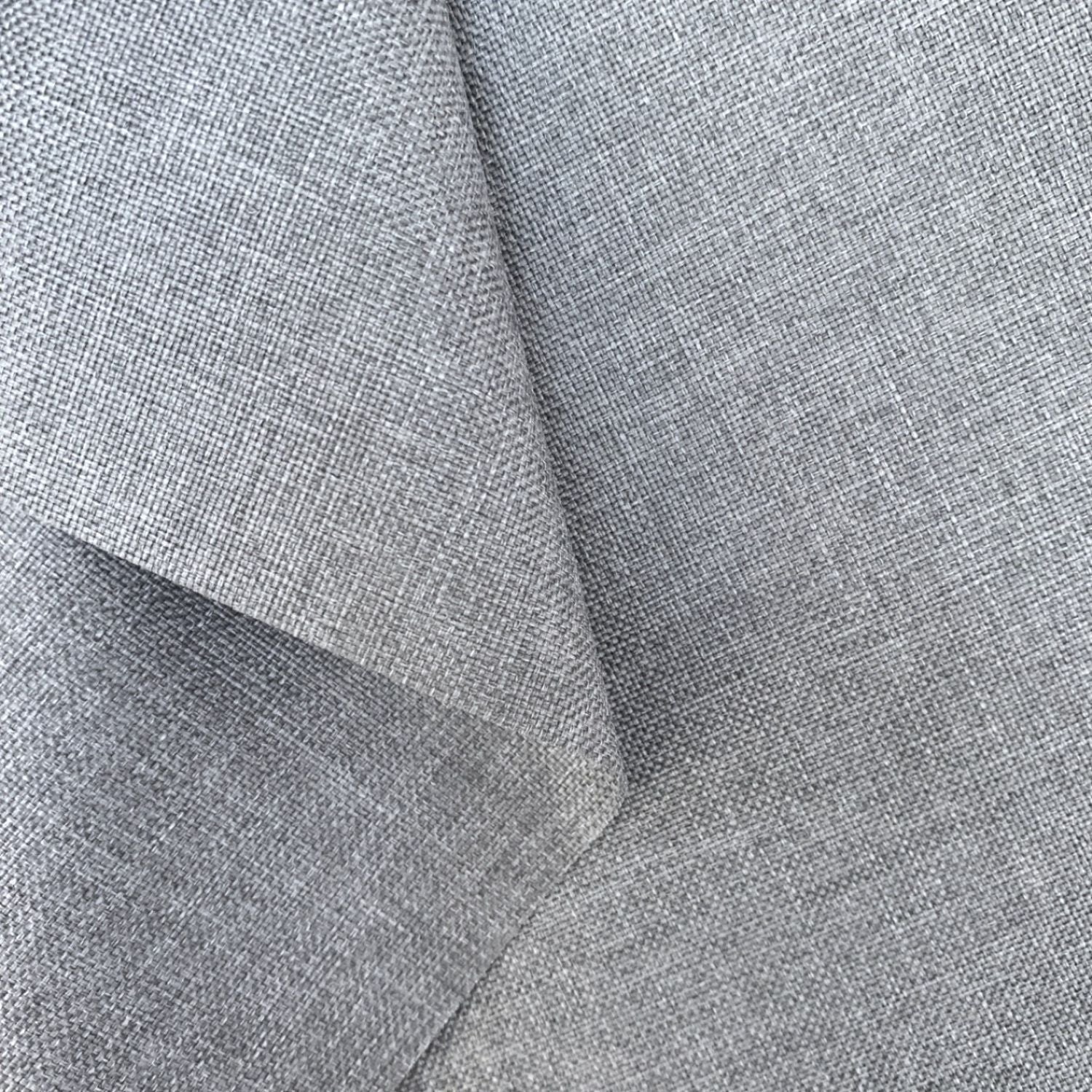 Water-Resistant & UV-Protected Linen Imitation Fabric - Light Ash